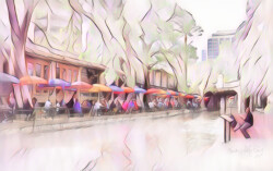 Riverwalk in Pastel Promotion