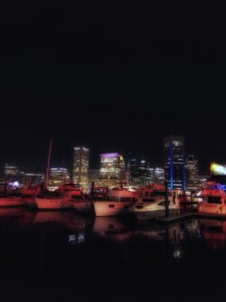 Boats on Baltimore Harbor Boats on Baltimore Harbor